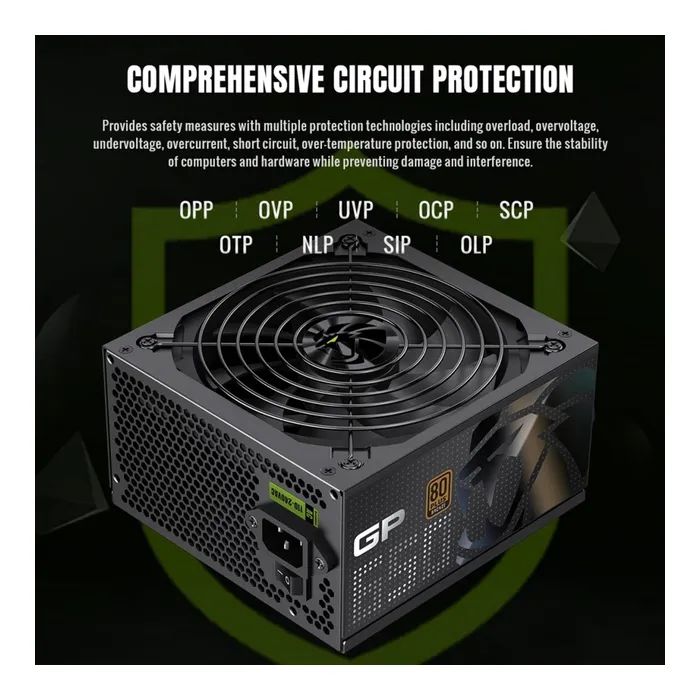 Блок живлення Gamemax 650W (GP 650B) зображення 7
