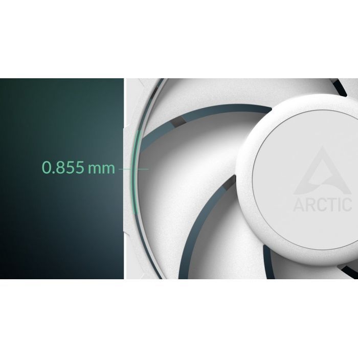 Кулер до корпусу Arctic P12 PRO PST WHITE (ACFAN00308A) зображення 9