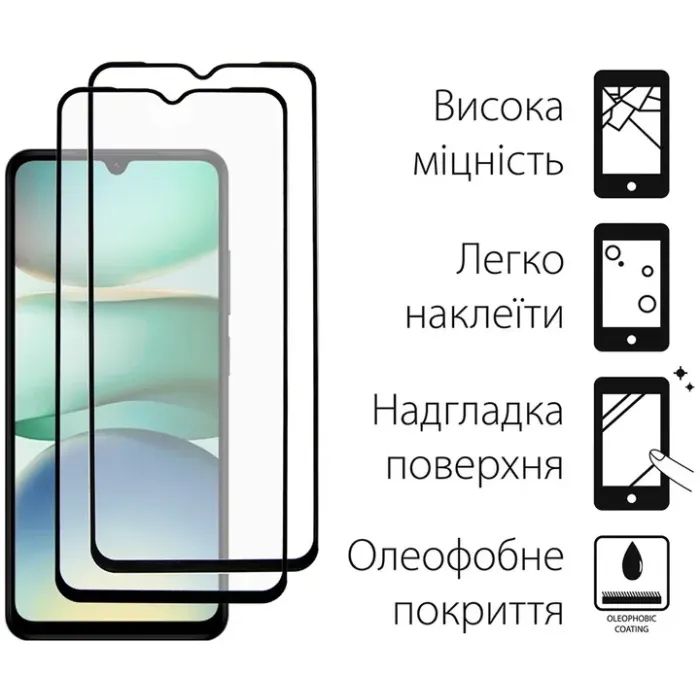 Чехол для мобильного телефона Dengos Xiaomi Redmi A5 Case Soft + 2 Glass (Black) (DG-CTG2P-24) изображение 3