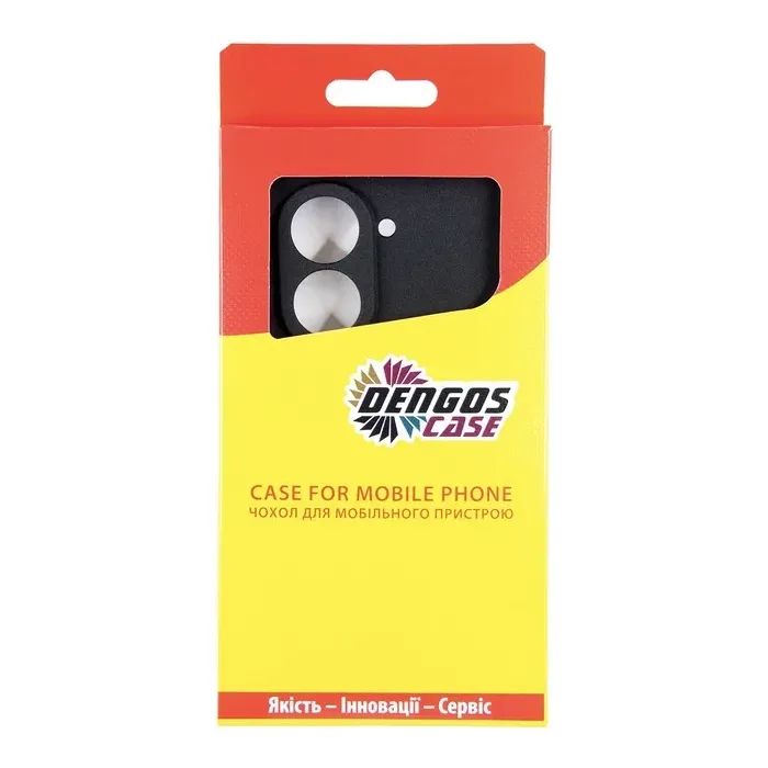 Чехол для мобильного телефона Dengos Xiaomi Redmi A5 Case Soft + 2 Glass (Black) (DG-CTG2P-24) изображение 4