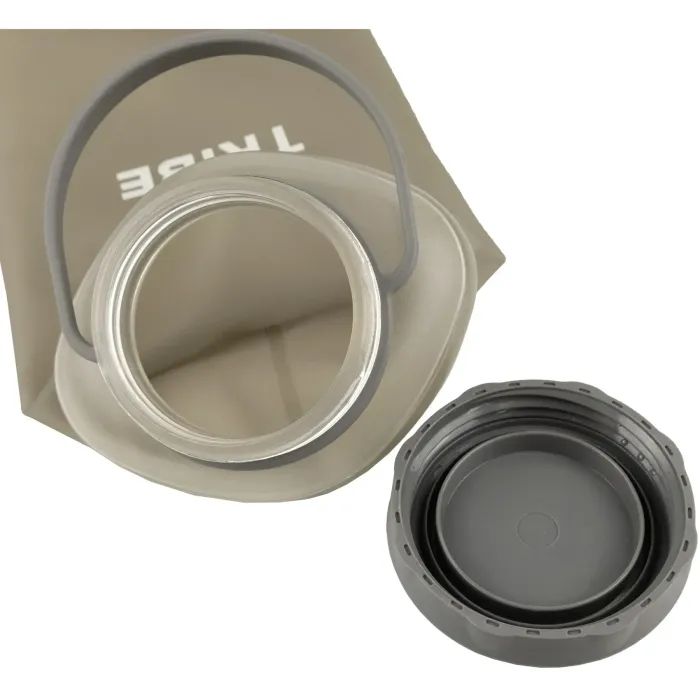 Бутылка для воды Tribe Soft Bottle 1,5 л TPU м'яка crystal-white (T-FE-0024-crystal-white) изображение 3