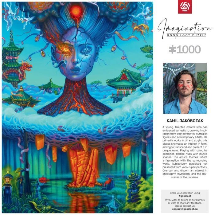 Пазл GoodLoot Imagination: Kamil Jakobczak Fuji 1000 эл. (5908305247852) изображение 7