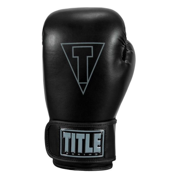 Боксерские перчатки Title Boxing Vegan Gloves Black 8 oz (VGFBG 8 oz BK/BK) изображение 6