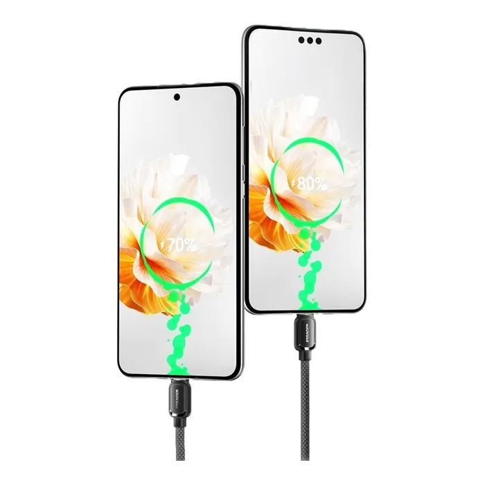 Дата кабель USB 2.0 AM to USB-C 1.0m 7A black Essager (EXCT-TD01-P) зображення 7