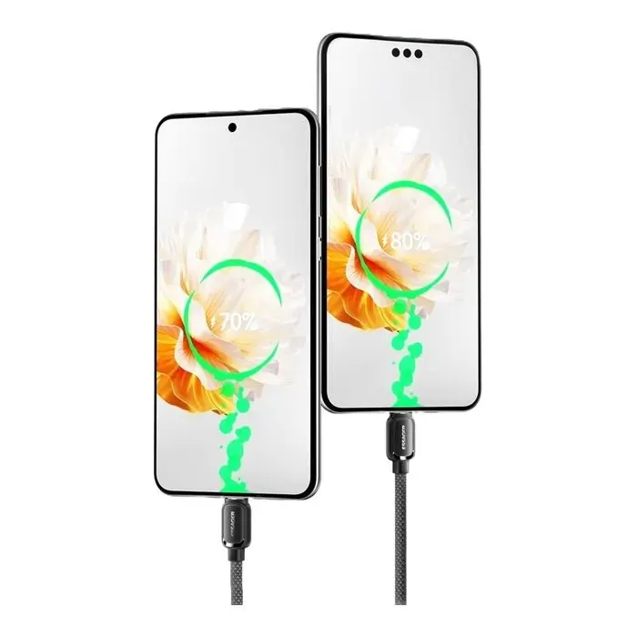 Дата кабель USB 2.0 AM to USB-C 1.0m 7A black Essager (EXCT-TD01-P) изображение 7