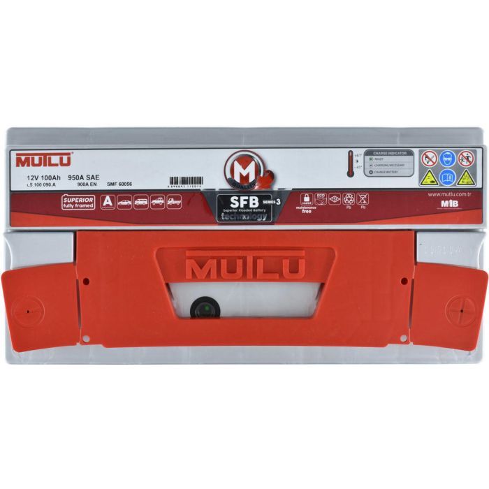 Акумулятор автомобільний MUTLU 6СТ-100 (0) SFB L5.100.090.A зображення 2