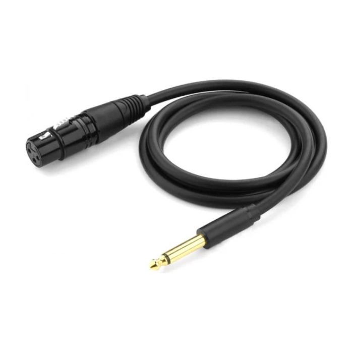 Кабель мультимедійний 6.35mm M to XLR F 5.0m AV131 black UGREEN (20721) зображення 3