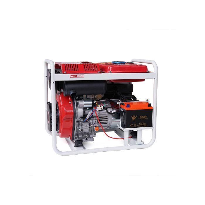 Генератор Kuyia TM5000CL, дизельный, 240V, 50Hz, 4,5-5kW, стартер, 12,5л (KYTM5000CL-1F-220-DA) изображение 2