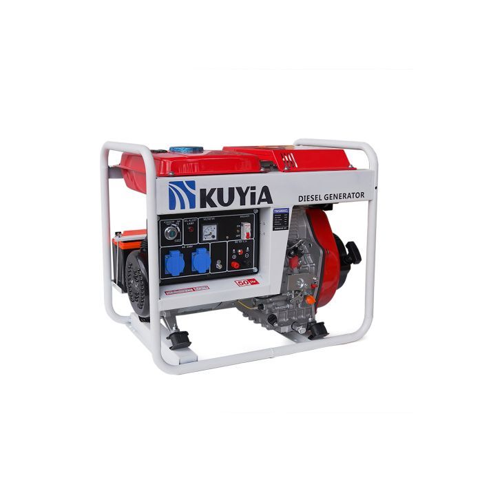 Генератор Kuyia TM5000CL, дизельный, 240V, 50Hz, 4,5-5kW, стартер, 12,5л (KYTM5000CL-1F-220-DA) изображение 4