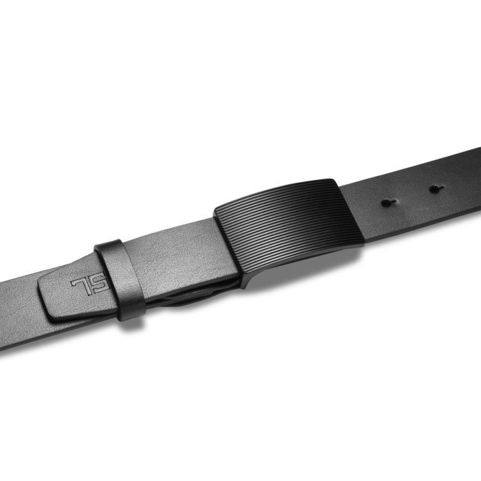 Ремінь Semi Line Чоловічий Шкіряний Black (DAS303130) зображення 2