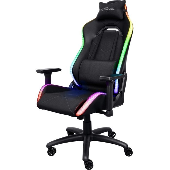 Кресло игровое Trust GXT 719 Ruya RGB Black (25185) изображение 2