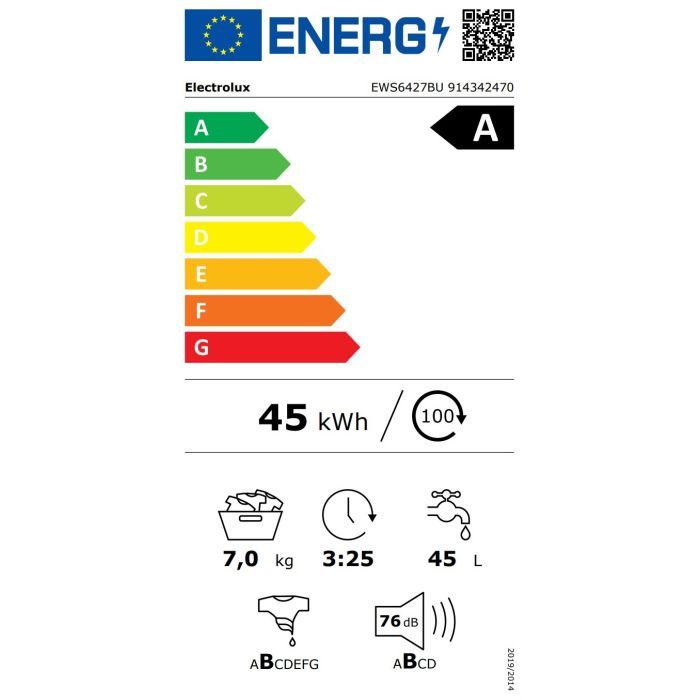 Стиральная машина Electrolux EWS6427BU изображение 6 Стиральная машина Electrolux EWS6427BU изображение 6