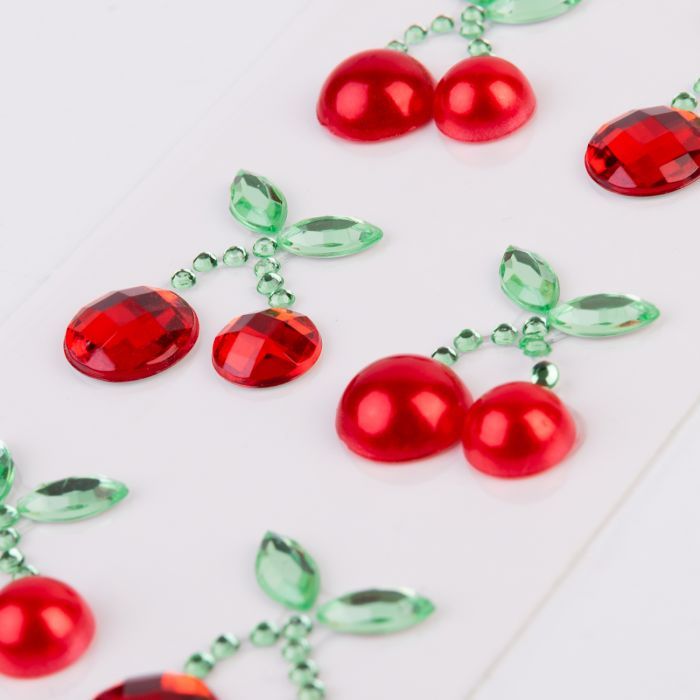 Набор для творчества Santi Вишеньки аплікація зі страз самоклеючих 7х14 см (743035) изображение 2