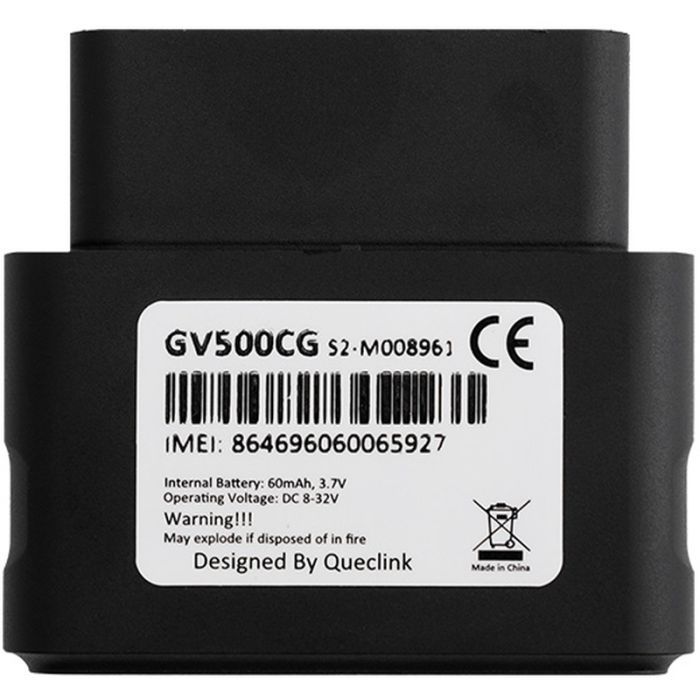 GPS-трекер Queclink OBD Tracker LTE (GV500CG) (GV500CG) зображення 6