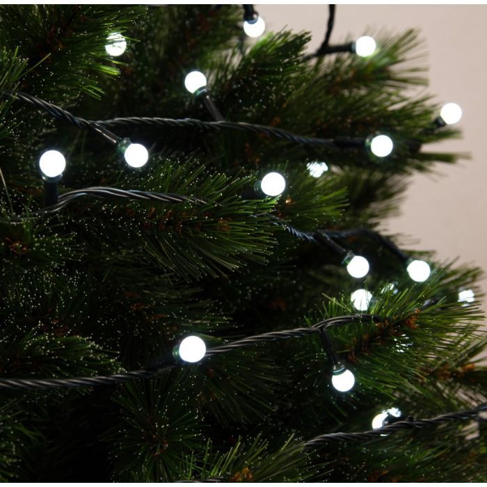 Гирлянда Chomik Кульки-змійка 200 LED 16 м, холодний білий, IP44, від мережі (5900779880153) изображение 2