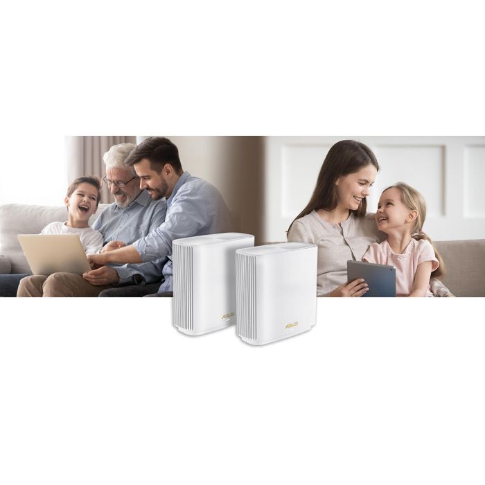 Точка доступа Wi-Fi ASUS ZenWiFi XT8 v2 1pcs (90IG0590-MO3A70) изображение 6