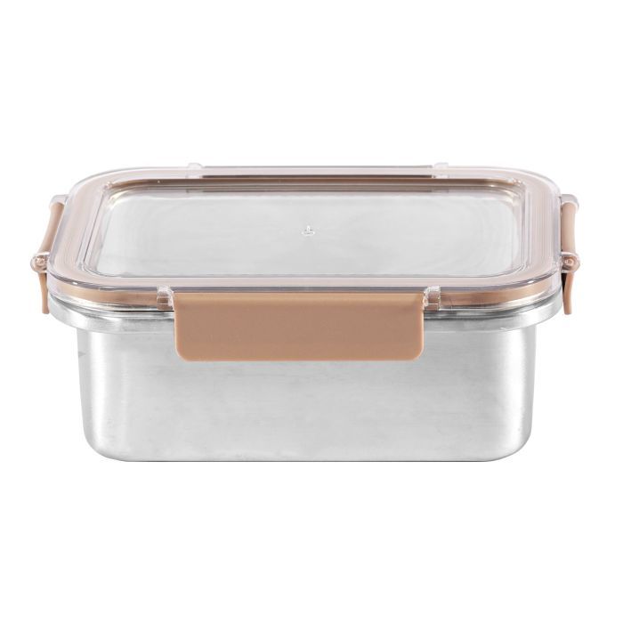 Пищевой контейнер Ringel Meyer прямокутний нержавіюча сталь 3000 мл (RG-9101/3000)