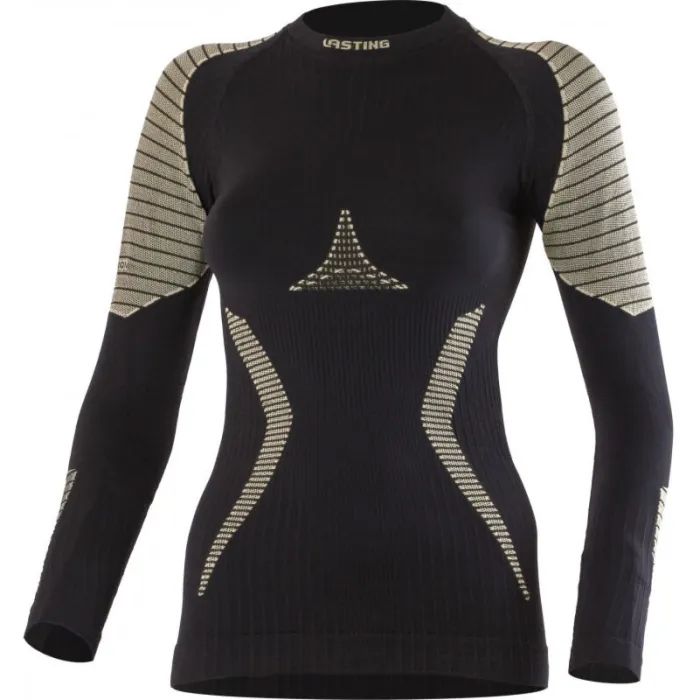 Термокофта Lasting Werela 9070 - XXL/XXXL - чорний/сірий (002.001.3565)