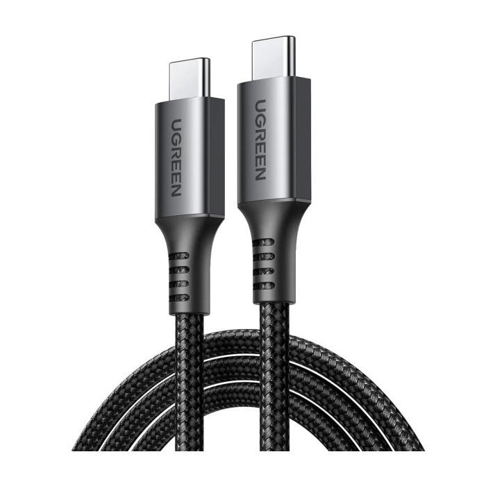 Дата кабель USB-C to USB-C 1.0m 60W US567 black UGREEN (15373)