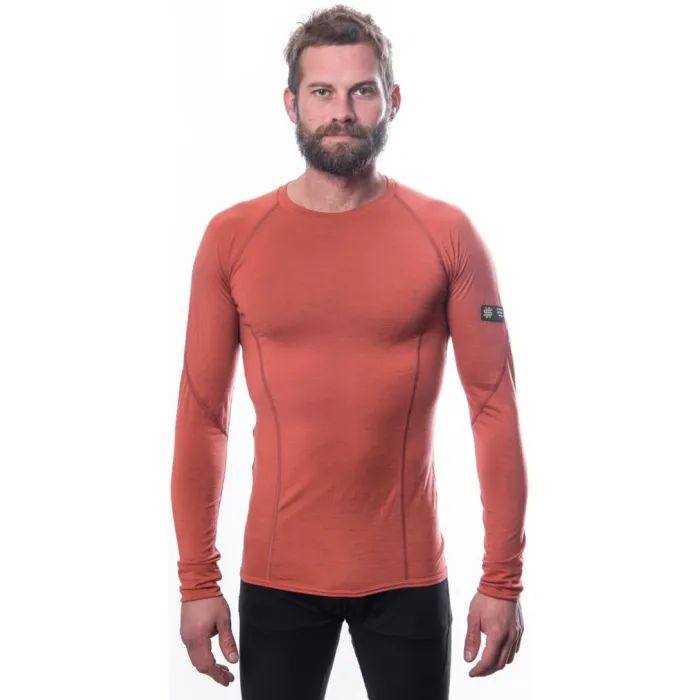 Термокофта Sensor Merino Active LS 23200037, SM11MA-terracotta-M (SM11MA-terracotta-M) изображение 3