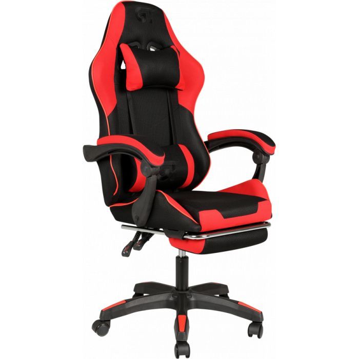 Крісло ігрове GT Racer X-6032 Black/Red (X-6032 Fabric Black/Red)