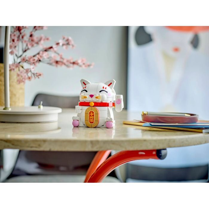 Конструктор LEGO Iconic Кіт удачі (40813) зображення 7