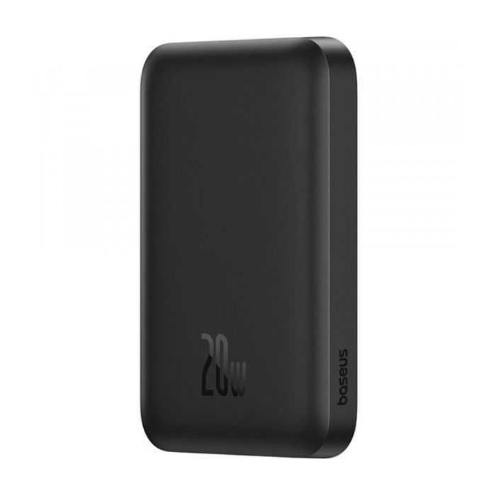 Батарея универсальная Baseus Magnetic Wireless Mini Air 6000mAh 20W PD, QC, Qi-15W, Black (P10059002113-00) изображение 3