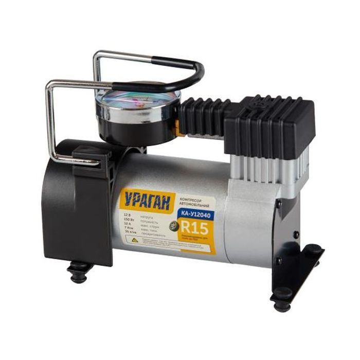 Автомобільний компресор VITOL "Ураган" KA-У12040 100psi/12Amp/35л (KA-12040)
