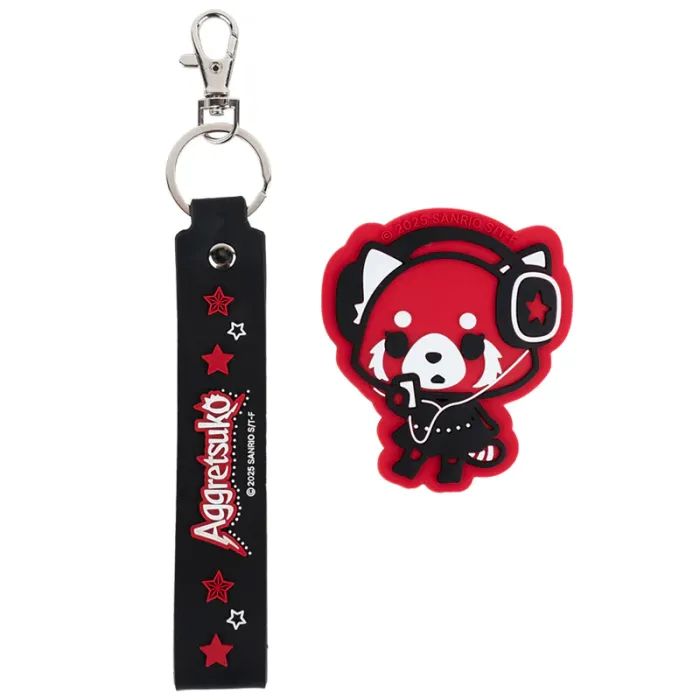 Бейдж Kite набор на липучке и подвеска Aggretsuko (AR25-3010-2) изображение 2