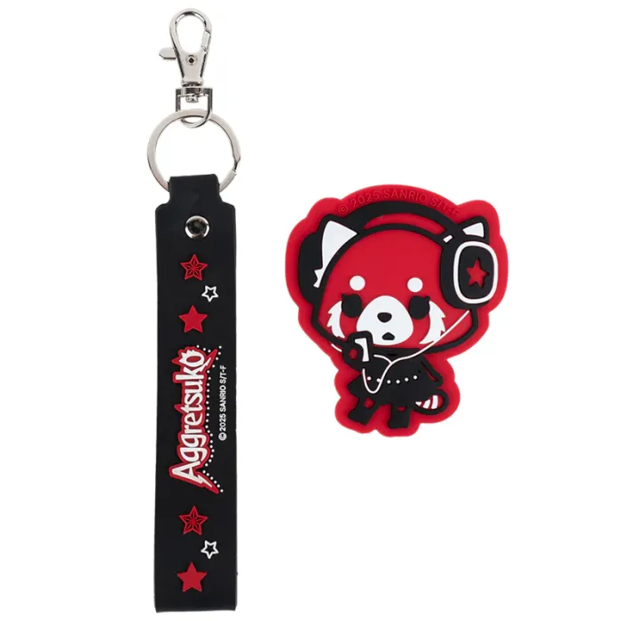 Бейдж Kite набор на липучке и подвеска Aggretsuko (AR25-3010-2) изображение 2