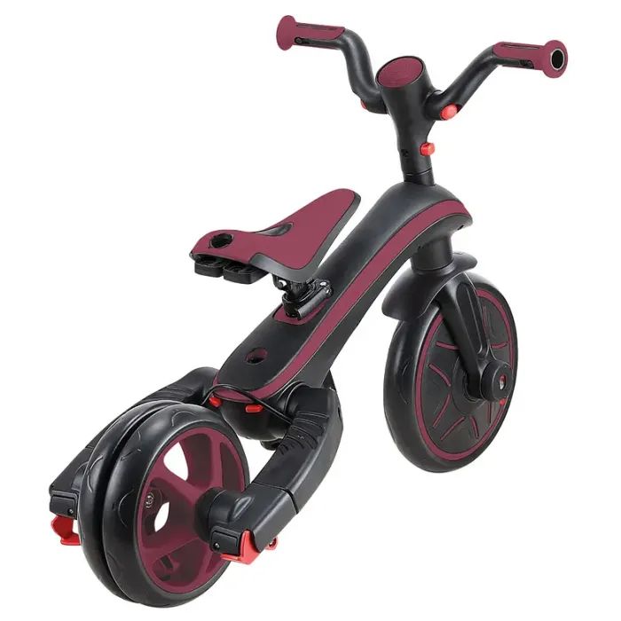 Дитячий велосипед Globber Explorer trike Foldable 4 в 1, рожевий (732-210-2) зображення 11