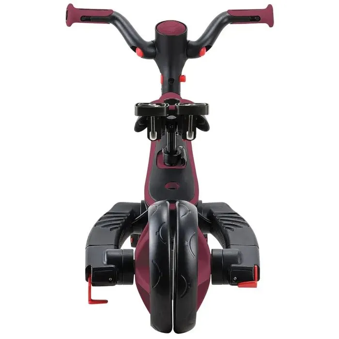 Дитячий велосипед Globber Explorer trike Foldable 4 в 1, бордовий (732-202-2) зображення 12