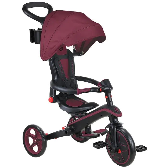 Дитячий велосипед Globber Explorer trike Foldable 4 в 1, рожевий (732-210-2)