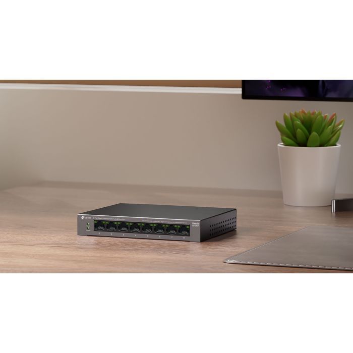 Коммутатор сетевой TP-Link LS108GP изображение 7