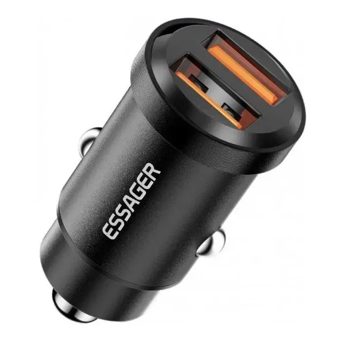 Зарядное устройство Essager 2xUSB 30W black (ECC2A-TL01)
