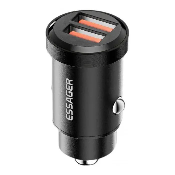 Зарядное устройство Essager 2xUSB 30W black (ECC2A-TL01) изображение 2