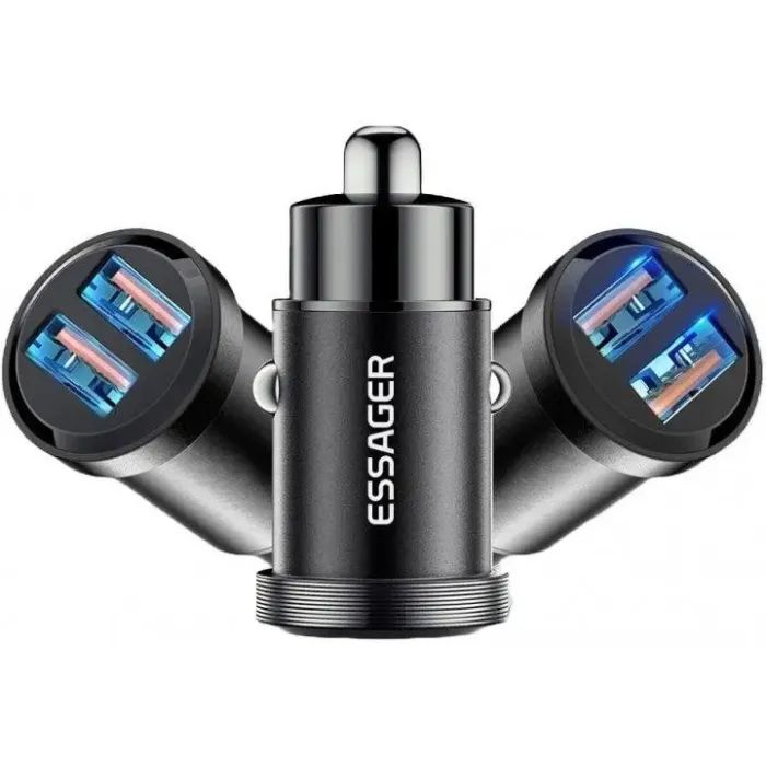 Зарядное устройство Essager 2xUSB 30W black (ECC2A-TL01) изображение 3