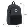 Рюкзак школьный GoPack Education Teens 141L чорний, сірий (GO26-141L-4) изображение 12