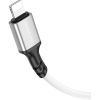 Дата кабель USB 2.0 AM to Lightning silicone BX83 white BOROFONE (6974443386363) зображення 2