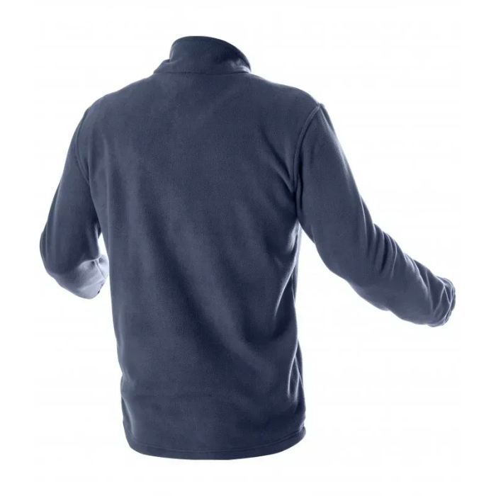 Кофта робоча Hoegert PASADER HT5K383-2XL 100% поліестер темно-синя, 2XL (56) (HT5K383-2XL) зображення 2