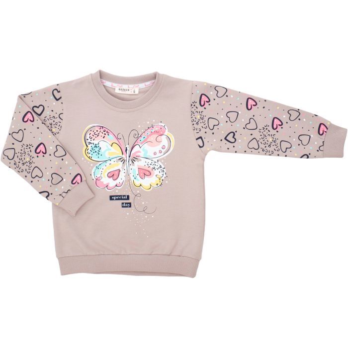 Спортивный костюм детский Breeze с бабочкой (22103-104G-beige) изображение 2