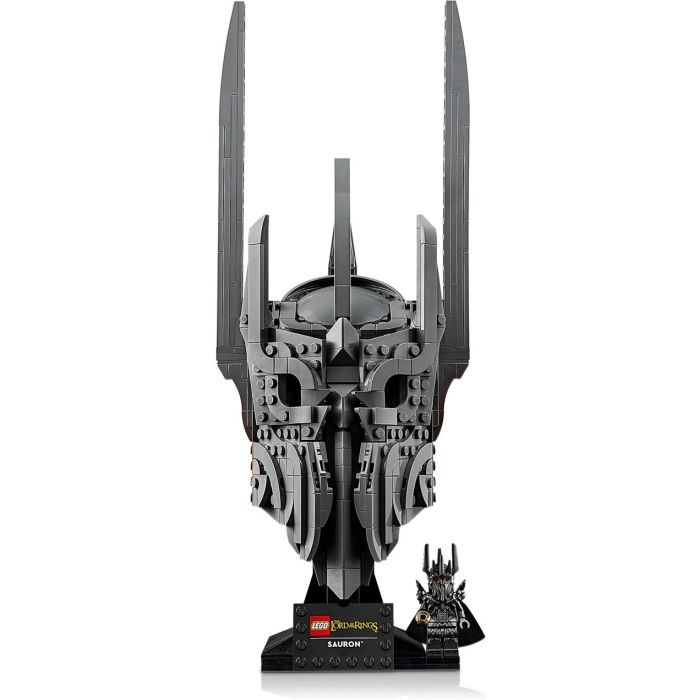 Конструктор LEGO Icons Обладатель колец: шлем Саурона (11373) изображение 4