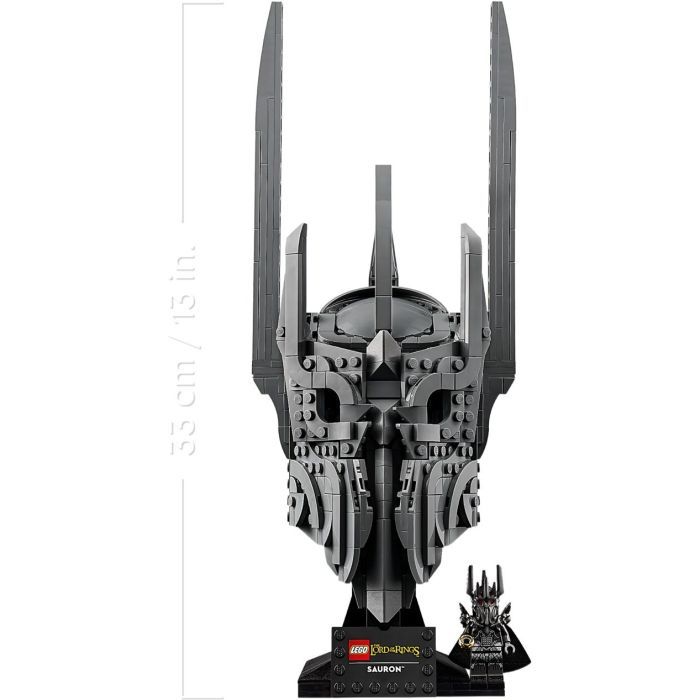 Конструктор LEGO Icons Обладатель колец: шлем Саурона (11373) изображение 5