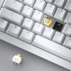 Клавіатура Ducky One X Magnetic Switch Wireless UA White (ON2408AST3-DAUSPDOECL2WW1) зображення 4