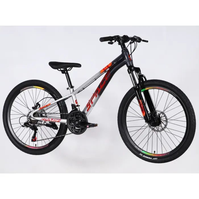 Велосипед Space 24" PHAETON DD FR рама-11" AL 2026 сіро-сріблястий (OPS-SP-24-072) изображение 2