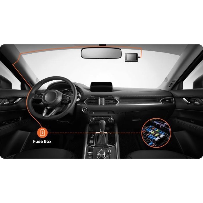 Кабель для передачи данных Xiaomi 70mai Adjustable Hardwire Kit Midrive UP06 (1176392) изображение 9