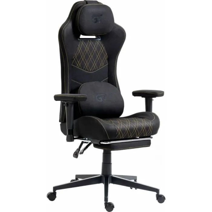 Кресло игровое GT Racer X-2407 Black/Orange (X-2407 Fabric Black/Orange)