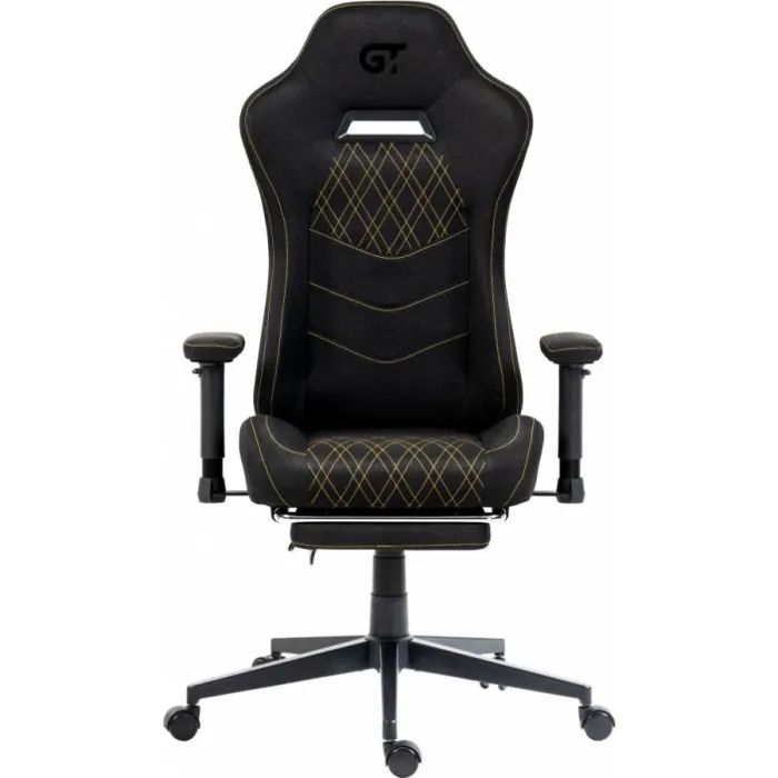 Кресло игровое GT Racer X-2407 Black/Orange (X-2407 Fabric Black/Orange) изображение 2