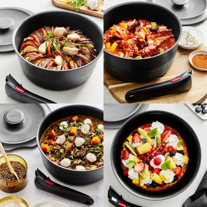 Набор посуды Tefal Ingenio Inspiration, 6 предметів, чорний (L867S604) изображение 17