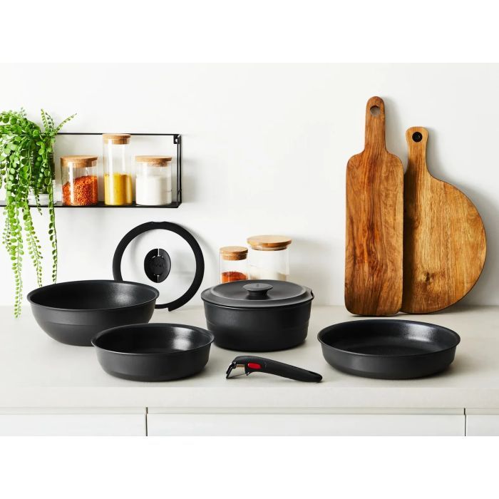 Набор посуды Tefal Ingenio Inspiration, 6 предметів, чорний (L867S604) изображение 18
